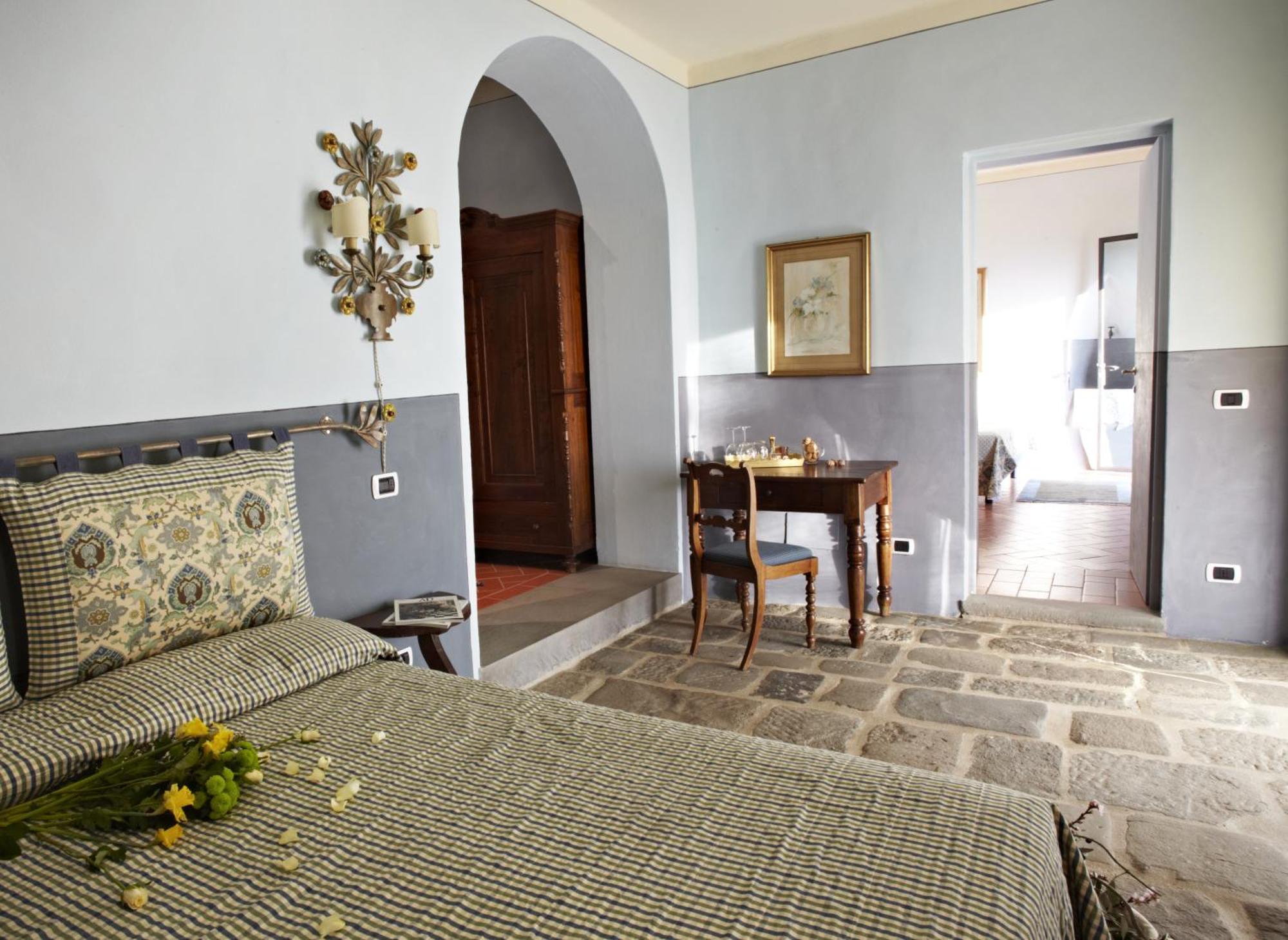 Relais Villa Belpoggio - Residenza D'Epoca Loro Ciuffenna Szoba fotó